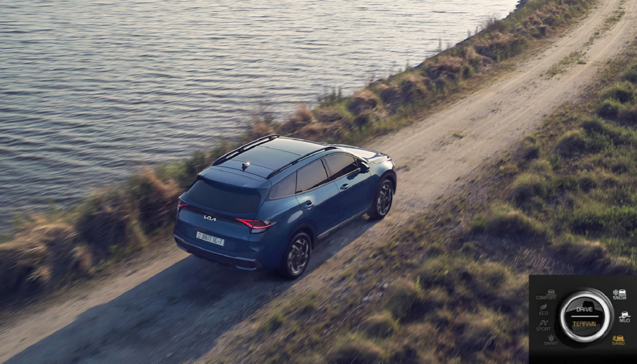 Система адаптации к дорожным условиям Terrain Mode Sportage